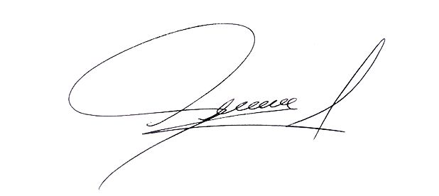 Firma de Rafael Alameda